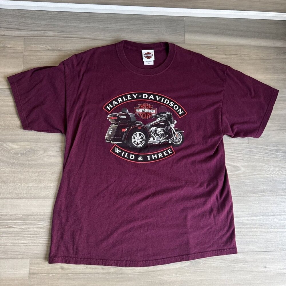 Vintage Harley Davidson Indian Seminole Sanford FL‎ Motorcycles T Shirt Men’s XL